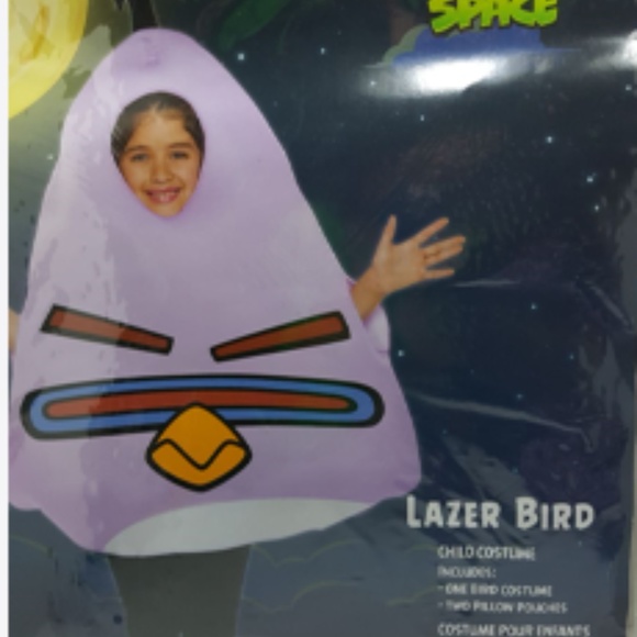 Angry Bird Lazer Costume Childs One Size Fits Most - Picture 3 of 3